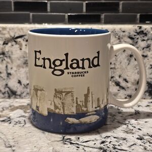 Starbucks England Mug 2016 Global Icon Series 16oz, Stonehenge Exterior